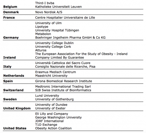 Overview of SOFIA research partners